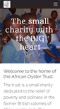 Mobile Screenshot of africanoystertrust.co.uk